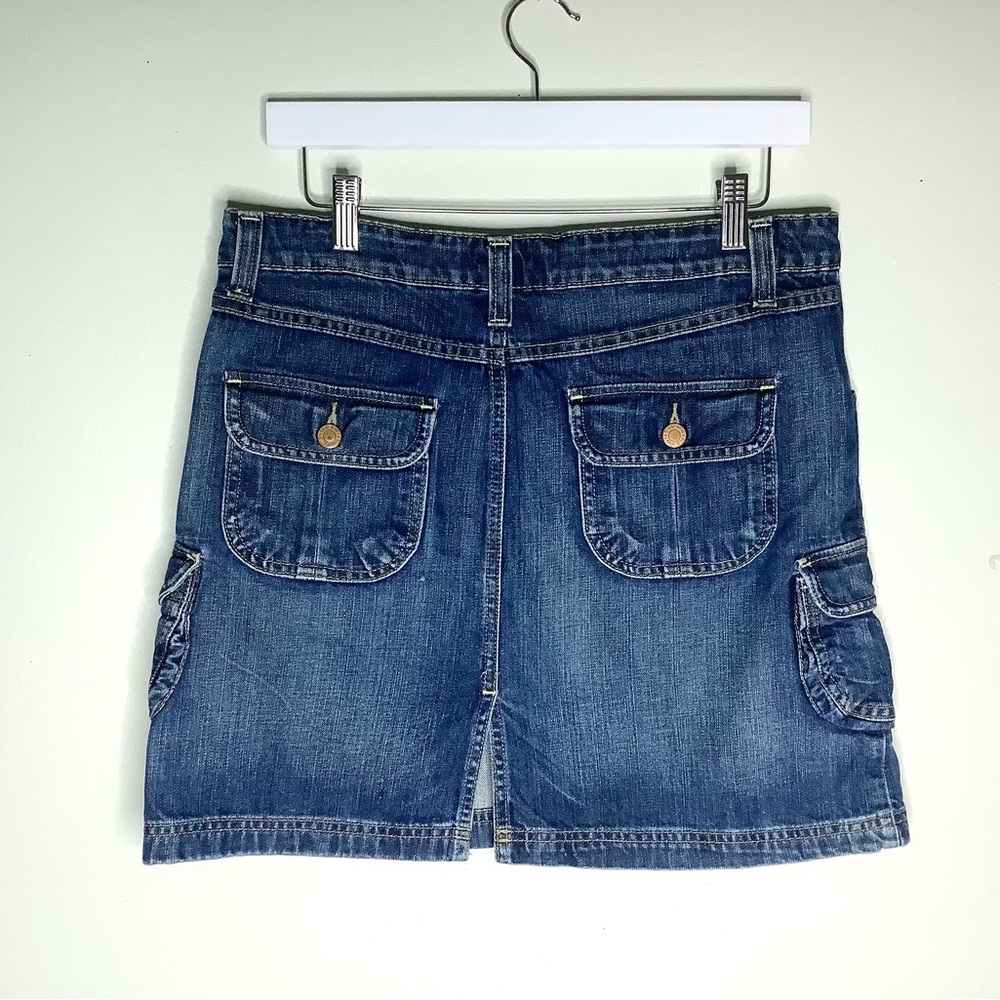Old Navy Blue Denim Mini Skirt - Picture 3 of 5